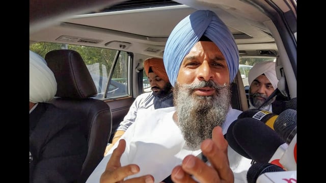 Shiromani Akali Dal (SAD) leader Bikram Singh Majithia (PTI)