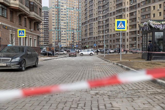 Imagen de archivo de un ataque ucraniano en Rusia.