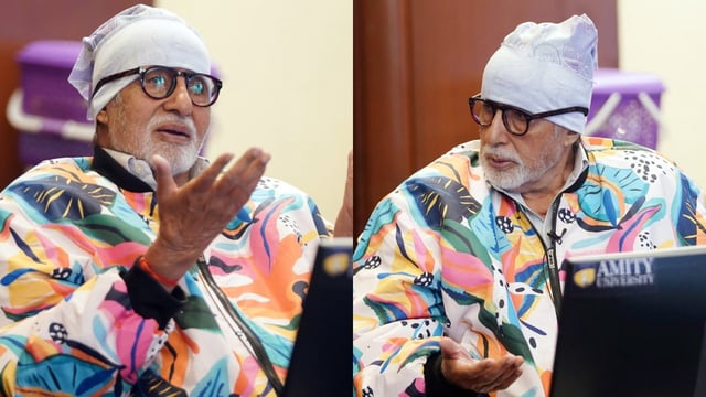 Amitabh Bachchan pens note as he kicks off KBC shoot.