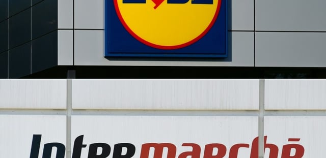 La chaîne de supermarché Lidl a été condamnée par la cour d'appel de Paris à verser 43 millions d'euros d'indemnisation à Intermarché pour pratiques commerciales trompeuses