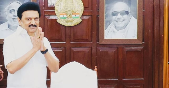 Tamil Nadu CM M.K. Stalin (photo: @mkstalin/X)