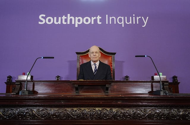 Sir Adrian Fulford, the inquiry chairman