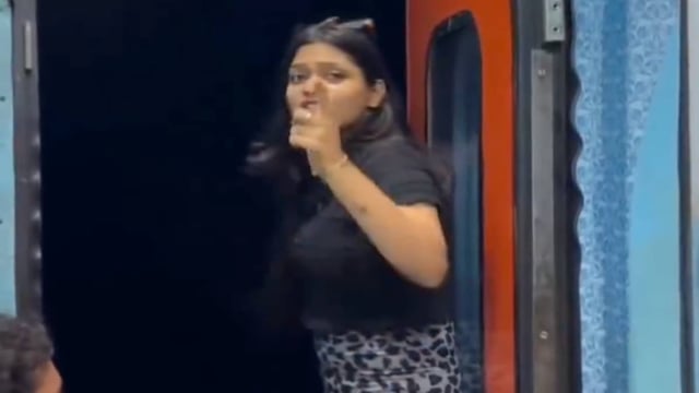 Girl reel moment gone viral | Image: X