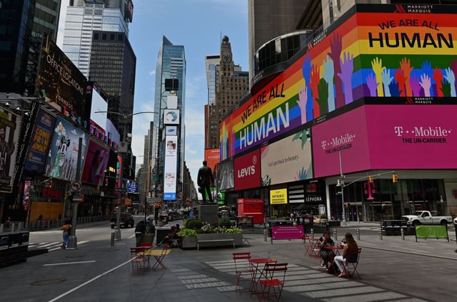 President Donald Trump promised to &#34;straighten out New York&#34; but didn&#39;t give specifics on the authority he would invoke to take control over the city. During his first administration, Trump made similar threats of taking over the city. (ANGELA WEISS/AFP VIA GETTY IMAGES/FILE)