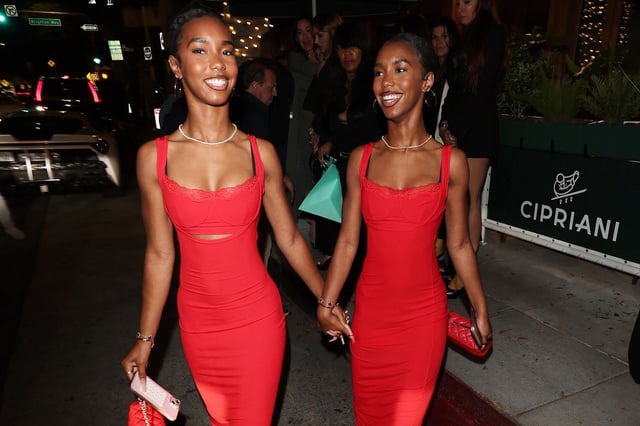 D'lila Combs and Jessie James Combs are seen on May 10, 2025 in Los Angeles, California.