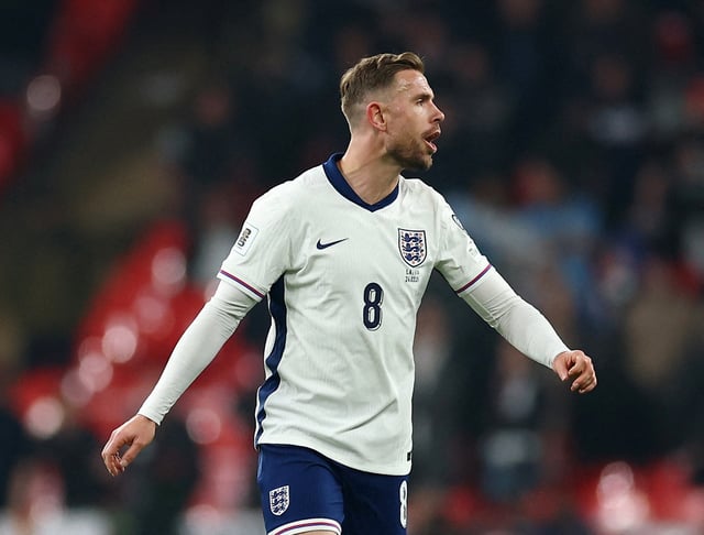 Soccer Football - World Cup - European Qualifiers - Group K - England v Latvia - Wembley Stadium, London, Britain - March 24, 2025 England's Jordan Henderson Action Images via Reuters/Matthew Childs/File Photo