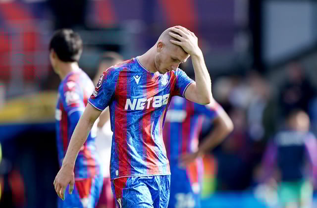 Palace are set to drop into the Conference League (Photo: PA)