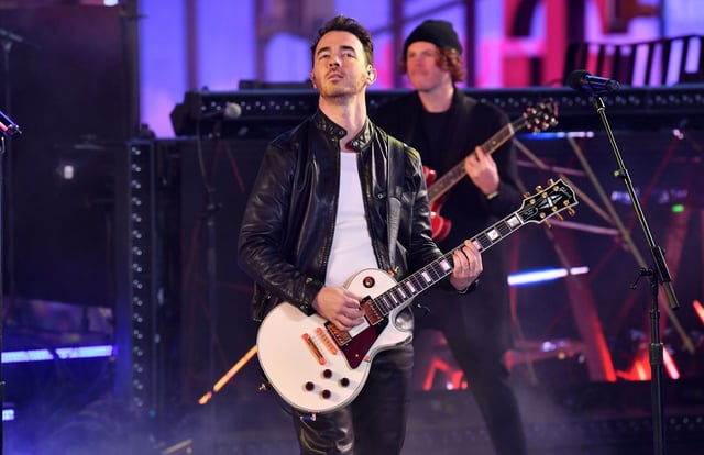 Jonas Brothers - Kevin Jonas 2025 New Year's Eve in Times Square, New York, USA - 31 Dec 2024