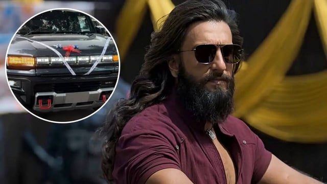 Ranveer Singh Gifts Himself EXPENSIVE Hummer EV 3X Car After Unveiling Dhurandhar First Look: Report