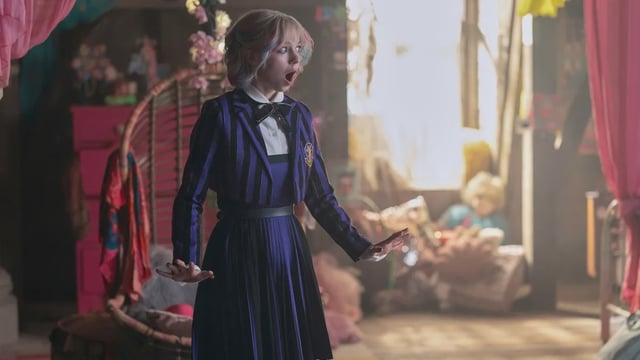 Emma Myers as Enid (Netflix)