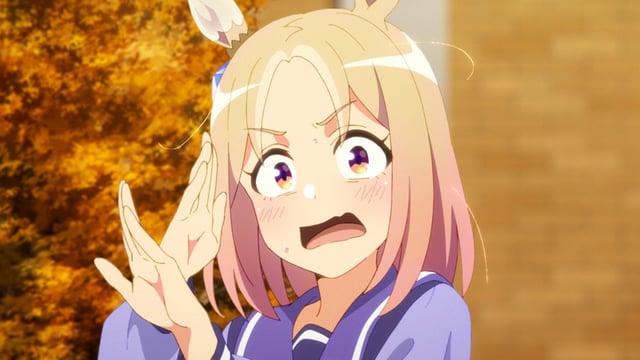 Shocked anime girl