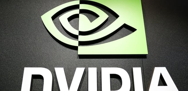 Le logo de Nvidia le 21 mai 2025