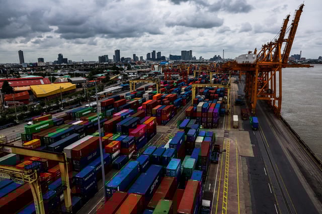 A view of a port under the Port Authority of Thailand, following the announcement that U.S. President Donald Trump would impose tariffs of 36% on goods from Thailand starting on August 1, in Bangkok, Thailand July 8, 2025. REUTERS/Athit Perawongmetha/File Photo