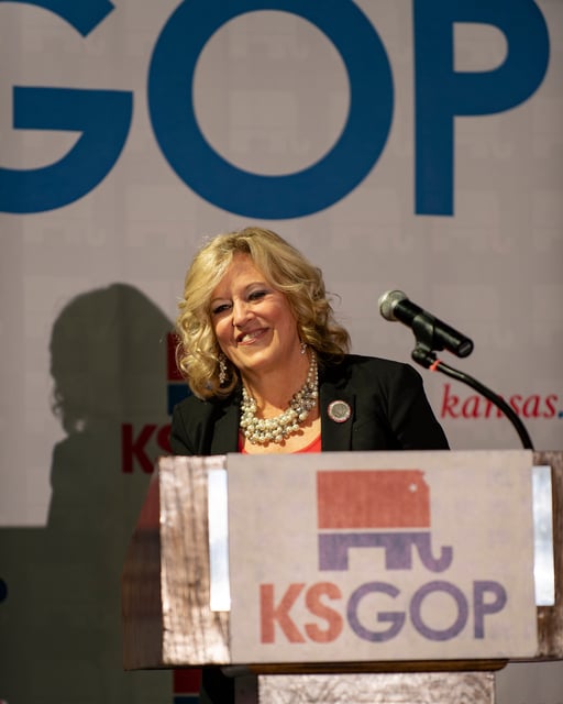 Kansas Insurance Commissioner Vicki Schmidt on July 9 announced her candidacy for governor.