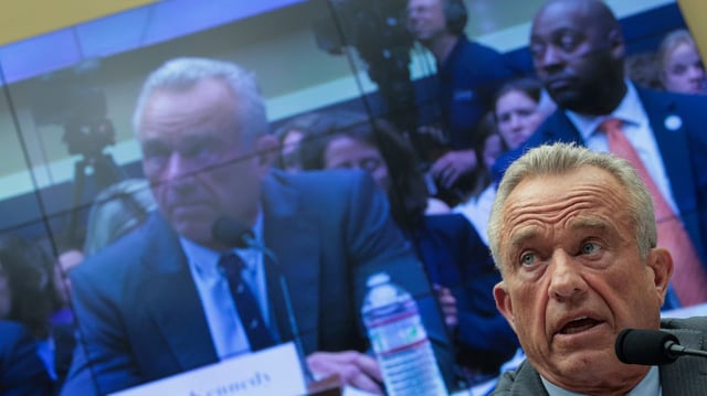 HHS Secretary Robert F. Kennedy Jr. testifies before the House Energy and Commerce Committee Health Subcommittee. Photo by Kayla Bartkowski/Getty Images.