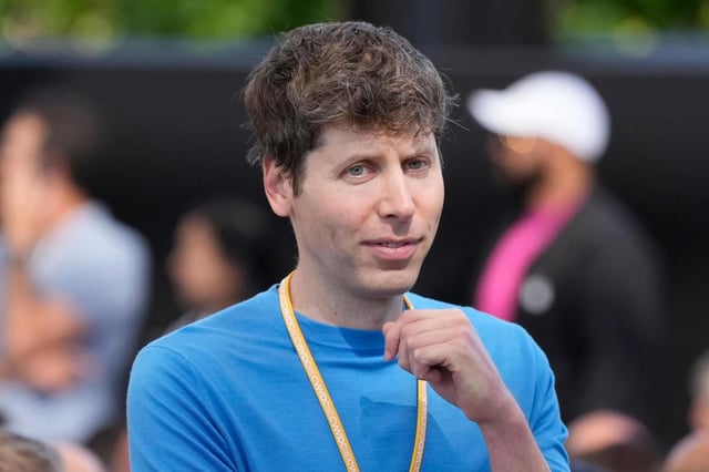 FILE – OpenAI CEO Sam Altman attends an Apple event announcing new products in Cupertino, Calif., June 10, 2024. (AP Photo/Jeff Chiu, File)