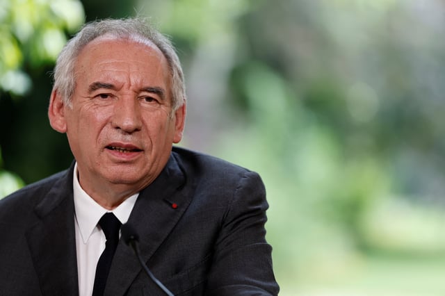 Le premier ministre François Bayrou.