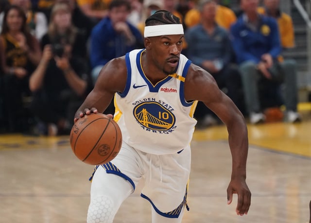 Golden State Warriors forward Jimmy Butler will be in the stacked West C group.
