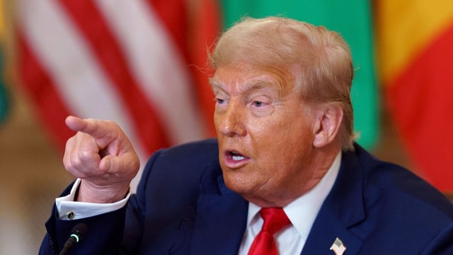 President Donald Trump announces a 50% tariff on Brazilian goods, effective August 1.