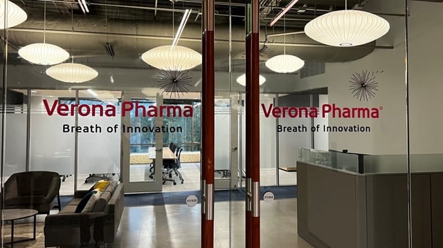Verona Pharma is a respiratory drugs company that was created out of an academic research programme
