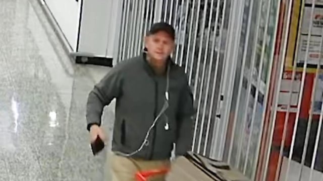 A man who police say stole 53 right shoes from a Brisbane shopping centre. Queensland Police Service