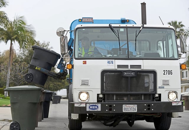 Residents and businesses in Anaheim and Huntington Beach could see a delay in trash collection as more than 400 sanitation workers in the area participate in a strike during contract negotiations with employer Republic Services.