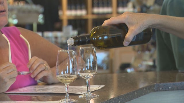 B.C. wineries say they have been receiving a letter from the Alberta government telling them they can't ship wine direct to consumers in the province. 