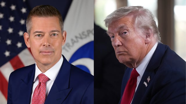 Sean Duffy and Donald Trump
