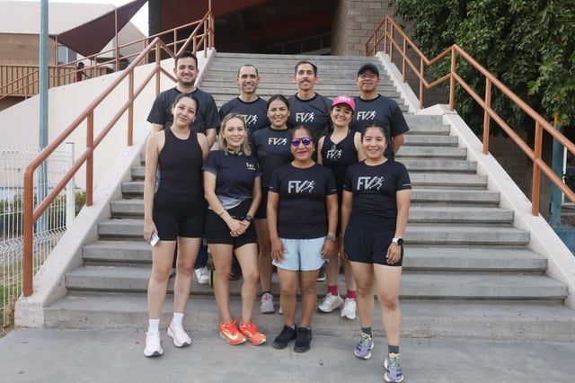 Integrantes del equipo FV Running serán parte del Medio Maratón el próximo domingo.