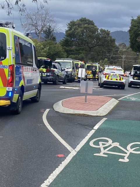 A car has ploughed into a number of pedestrians in Melbourne’s east.