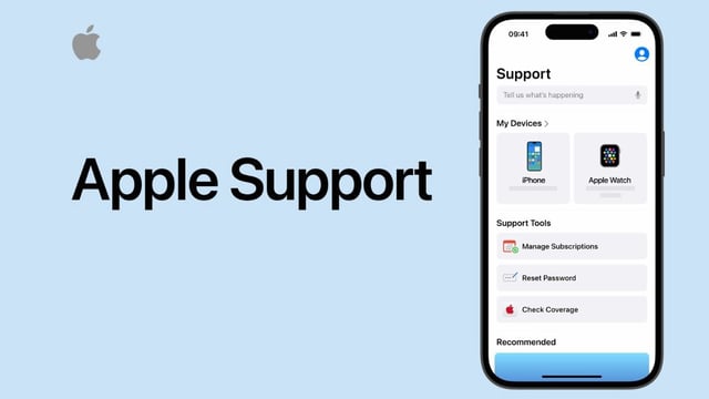 The Apple Support app will continue to offer live agent support over text messages and calls