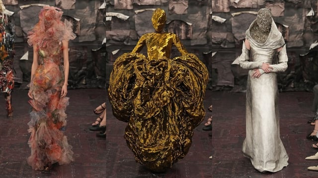 Glenn Martens' debut line for Maison Margiela is stunning, haunting, provocative