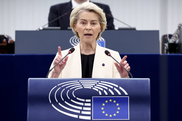 Ursula Von der Leyen se défend face à une motion de censure