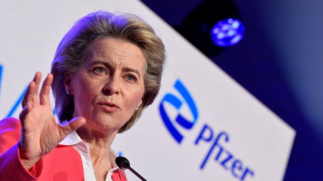 La présidente de la Commission européenne, Ursula von der Leyen.