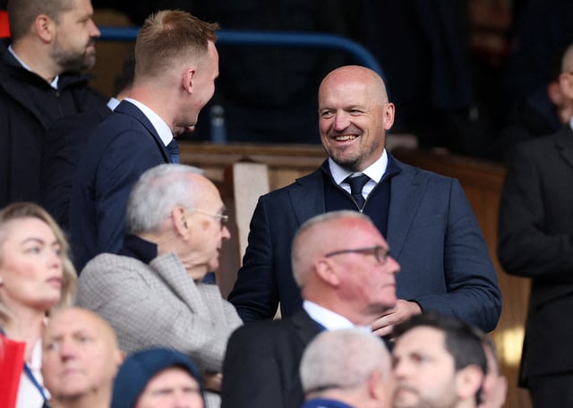 Soccer Football - Scottish Premiership - Rangers v Celtic - Ibrox, Glasgow, Scotland, Britain - May 4, 2025 Scottish Rugby Union head coach Gregor Townsend in the stands  REUTERS/Russell Cheyne/File Photo