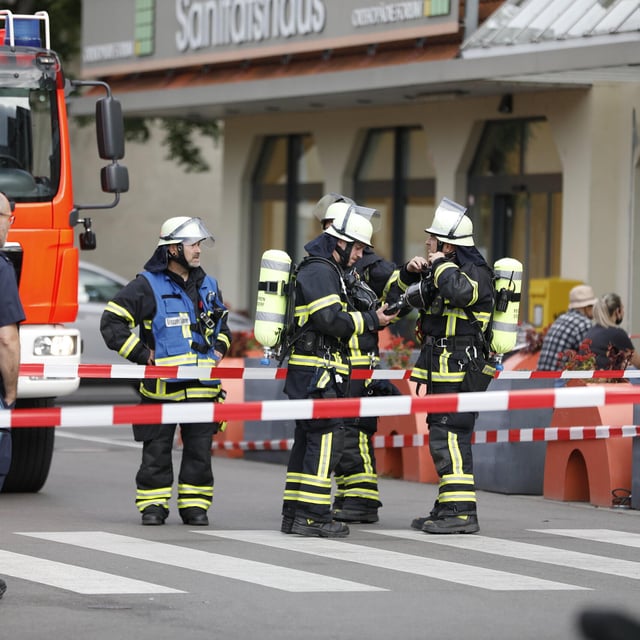 Einkaufszentrum im Kreis Fürth geräumt