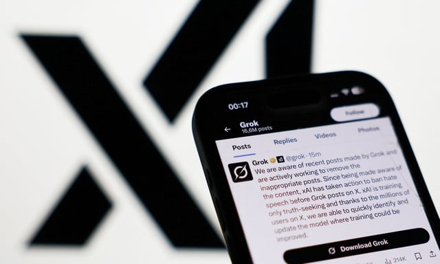 "Ce que nous observons actuellement de la part de Grok est irresponsable, dangereux et antisémite, tout simplement", écrit l'ONG américaine Anti-Defamation League.