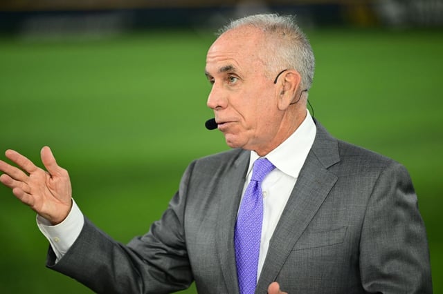 Tim Kurkjian, ESPN analyst and former Baltimore Sun Orioles reporter, speaking at the 2024 All-Star Game. (Photo courtesy of Joshua R. Gateley / ESPN Images)