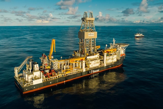 A deep-sea mining vessel used by The Metals Company (courtesy of The Metals Company)