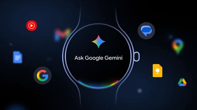 Google Gemini Wear OS Symbolbild