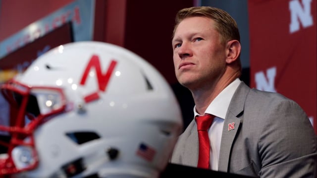 Scott Frost didn&#39;t seem happy from the day he was introduced as Nebraska&#39;s head coach back in 2017.