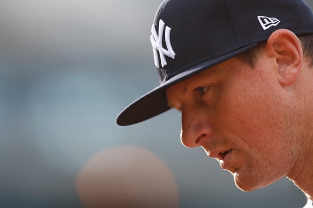 OAKLAND, CALIFORNIA - JUNE 27: DJ LeMahieu #26 of the New York Yankees looks on before the game against the Oakland Athletics at RingCentral Coliseum on June 27, 2023 in Oakland, California. (Photo by Lachlan Cunningham/Getty Images)