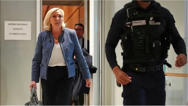 El partido de Marine Le Pen, investigado por financiamiento ilegal.