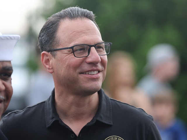 LONG POND, PA - JUNE 22: Governor of Pennsylvania Josh Shapiro looks on during the NASCAR Cup Series at The Great American Getaway 400 on June 22, 2025, at Pocono Raceway. (Photo by Andrew Mordzynski/Icon Sportswire via Getty Images)