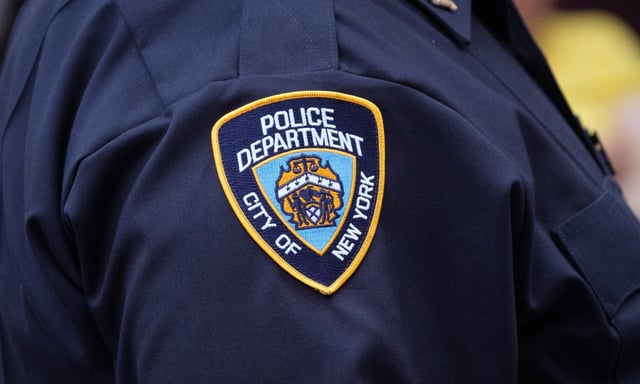 NYPD badge. (Gardiner Anderson / New York Daily News)