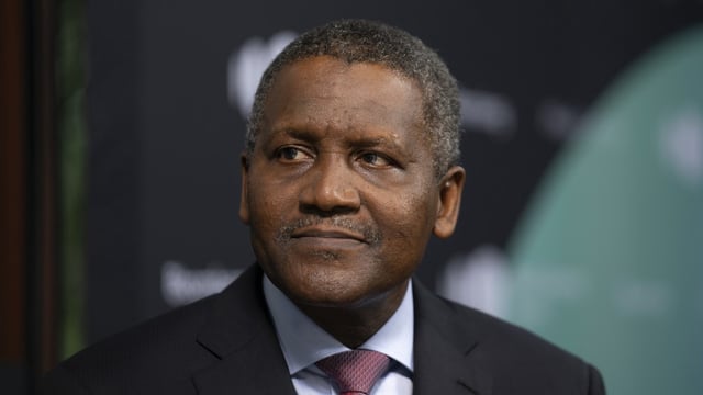 Aliko Dangote, a Nigerian known as the “cement king”, tops the list of Africa’s billionaires
