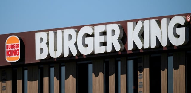 Restaurant Burger King à Ancenis, en Loire-Atlantique, le 29 avril 2025.