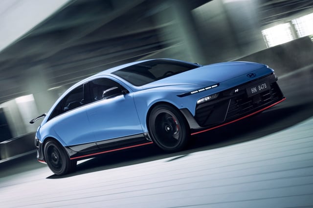 Ioniq 6 N: Hyundais erste elektrische Sportlimousine beeindruckt mit 478 kW