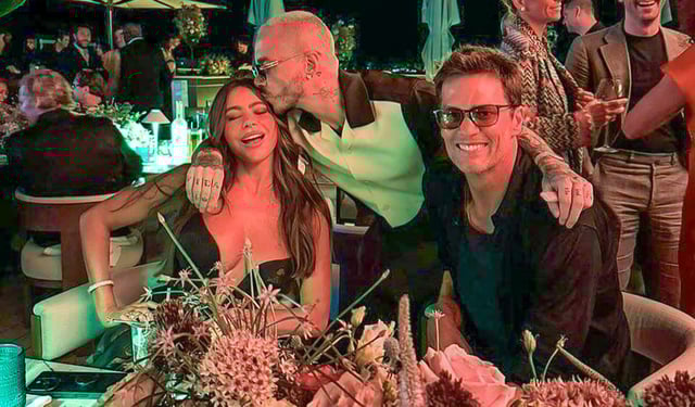 El encuentro entre Tom Brady y Sofía Vergara en Ibiza (@sofiavergara)