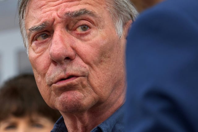 Le président de la LPO Allain Bougrain Dubourg à Saint-Aignan-sur-Cher dans le Loir-et-Cher le 28 avril 2023